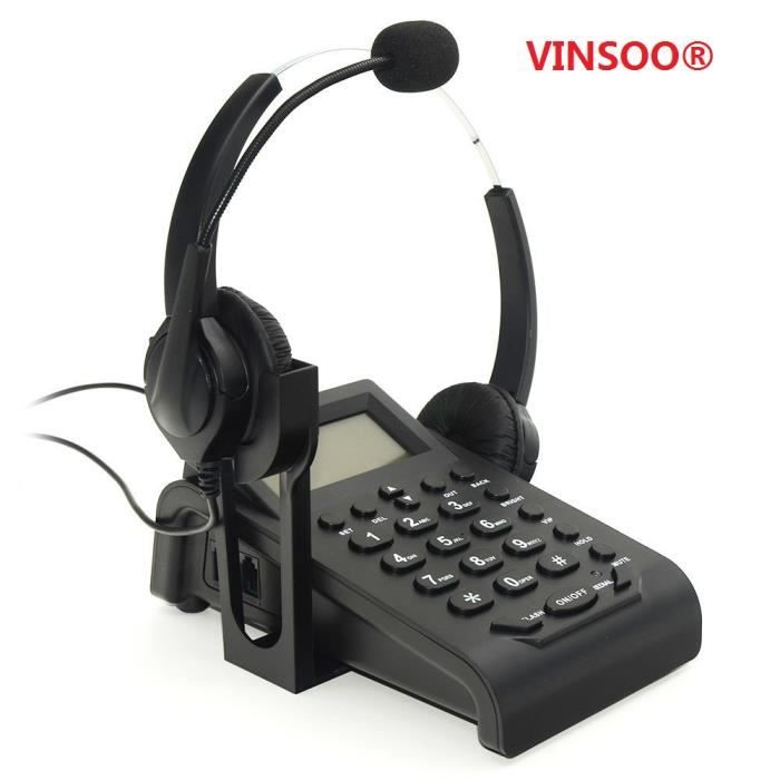 Casque telephone fixe - Achat / Vente pas cher