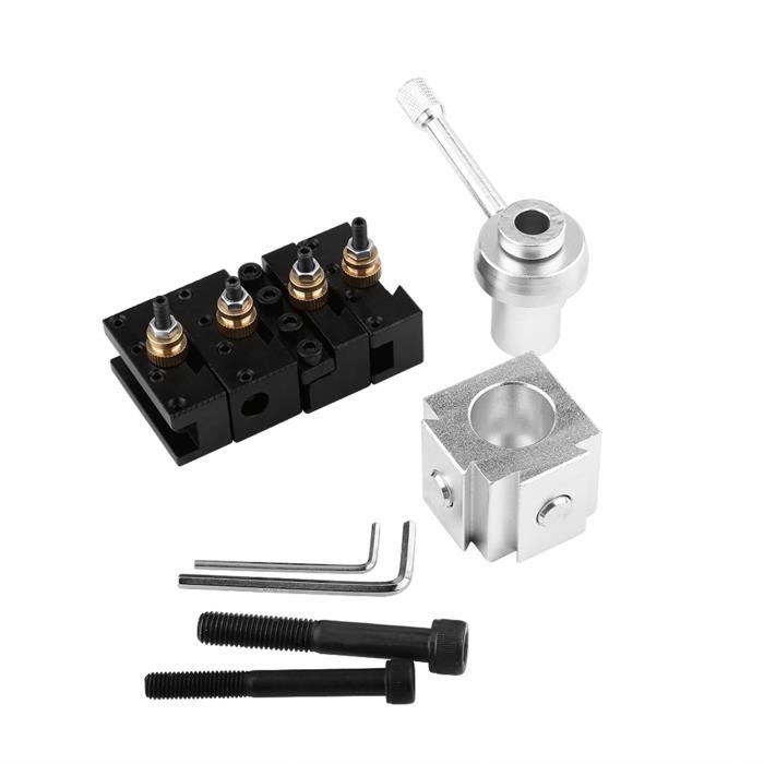 Porte-outils Rotatif 250-301 Pour Tour à Métaux - Compatible CXA 250-300/333 - Pour Outils Carrés 1/2" à 3/4"