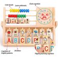 Jeux Montessori Mathématiques,Jeux pour Enfants Apprendre a Compter,Jouet Fille Garcon 4 5 6 Ans - Jeux Educatif Cadeau-1