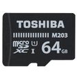 carte mémoire microSDHC TOSHIBA M203 - 64GB-1