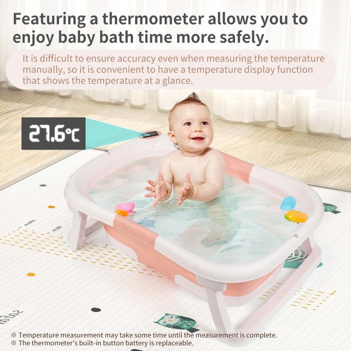 Siège De Bain Pour Bébé 6-18 Mois - Coussin Ergonomique, 4 Ventouses, Protection Colonne Vertébrale - Design Ours Rose - 4