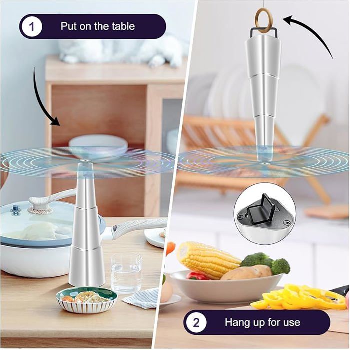 Ventilateur AntiMouche 2 Pièces Chasse Mouche de Table Répulsifs Anti — free download