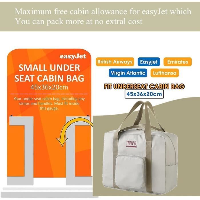 Sac a top main easyjet