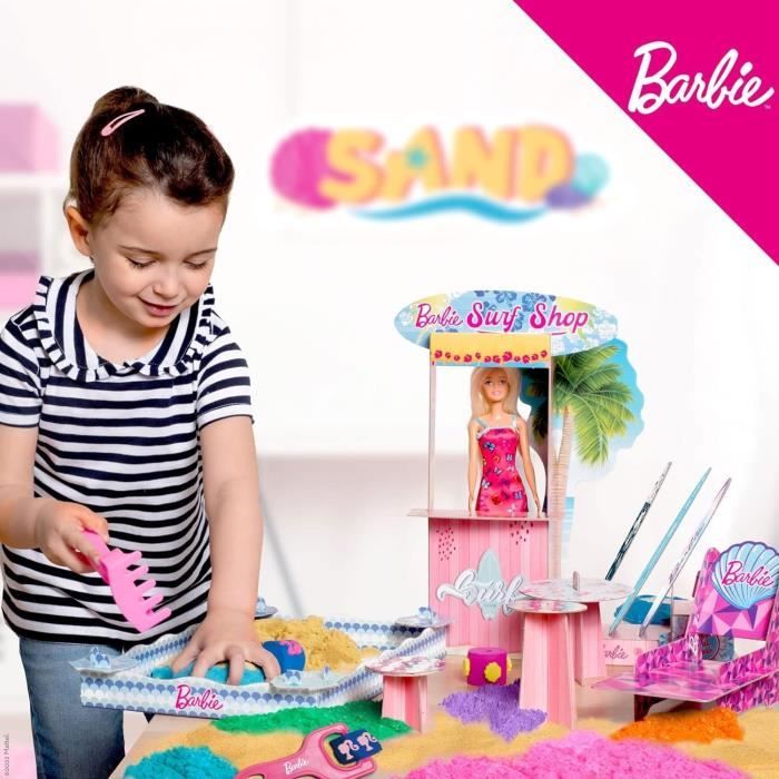 Coffret de sable magique - Barbie coffret Sand & Surf - LISCIANI