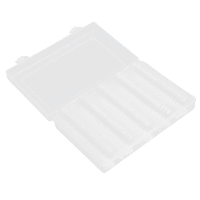 Porte-monnaie En Bois De Pin, Boîte De Rangement Pour Pièces Commémoratives De Collection Avec 20 Capsules 99369597 Porte-monnaie En Bois De Pin, Boîte De Rangement Pour Pièces Commémoratives De Collection Avec 20 Capsules 99369597