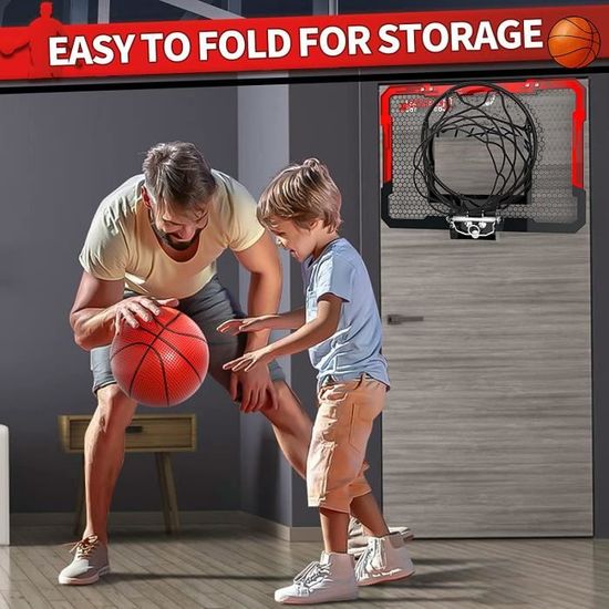 EPPO Panier de Basket-Ball d'intérieur pour Enfants 16,5 x 12,5