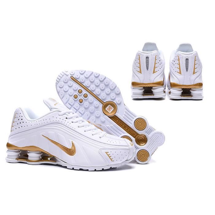 Nike shox r4 femme blanche store