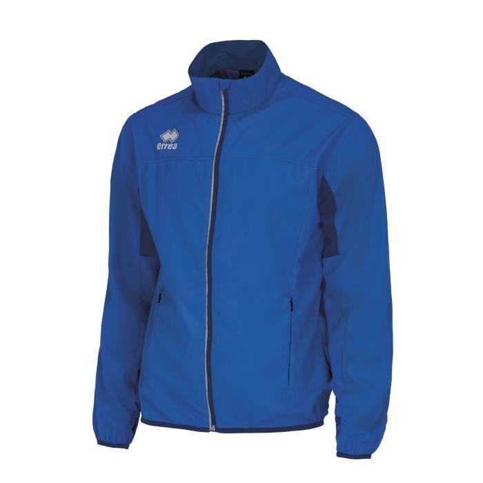 Veste coupe vent running enfant Errea Dwyn bleu marine Bleu