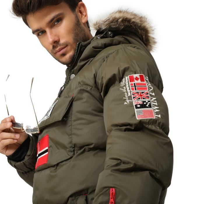 GEOGRAPHICAL NORWAY Doudoune BOLIDE Vert militaire Homme