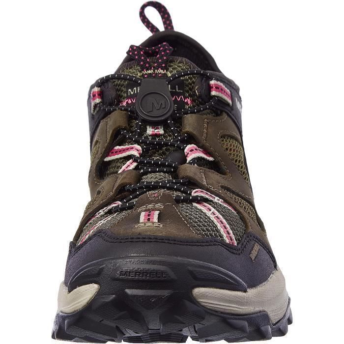 Chaussures de marche de randonnee femme Merrell Speed Strike Sieve vert 38 Cdiscount Sport