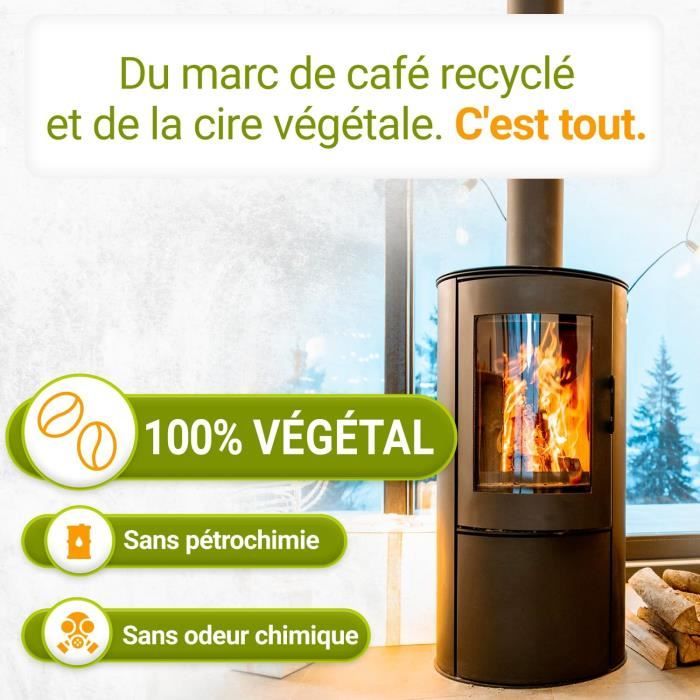 AllumeFeu Naturel Ecologique Au Marc De Café Allumage Facile Sans — free download