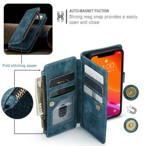 Étui Portefeuille Magnétique En Cuir Pour IPhone 12/12 Pro 6.1 – Avec 2 Emplacements Cartes Et Fonction Support
