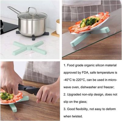 Pack Linge De Table TL1ZC Dessous De Plat En Silicone Pour Plats Chauds