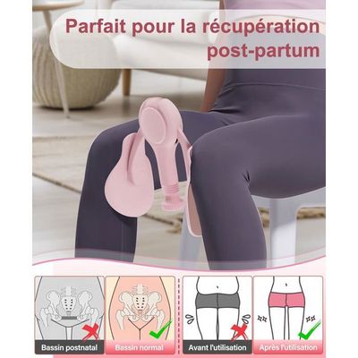 Entraîneur De Hanches SIGANDG – Muscle Fessier Et Plancher Pelvien, Rotatif 360° Et Compact