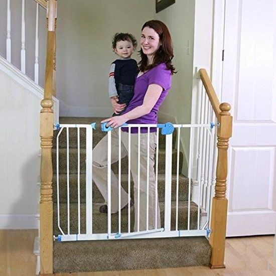 Yorbay Barriere De Securite Bebe Extensible De 105cm A 115cm Barriere De Securite Enfant Cdiscount Puericulture Eveil Bebe