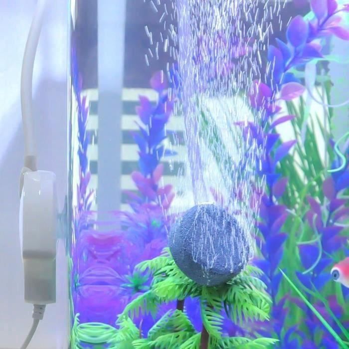 Pompe à air ou bulleur aquarium ultra silencieuse et pas cher.
