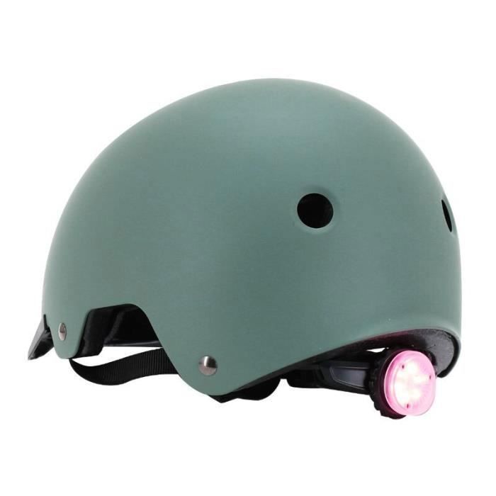 Casque urbain vélo ou trottinette avec visière et lumière led . - Urban  Wheelers