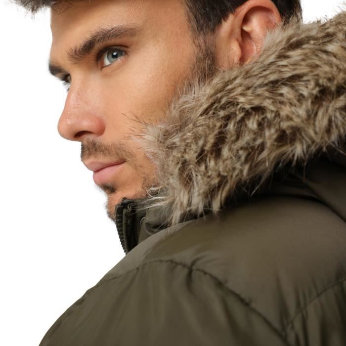Doudoune militaire deals homme