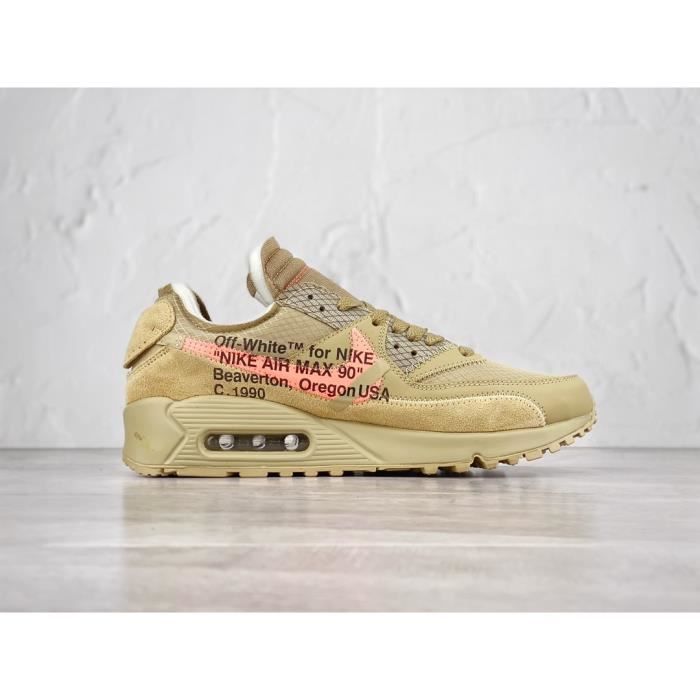 Baskets Nike Air Max 90 pour hommes AA7293 200 001 Couleur ble Cdiscount Chaussures