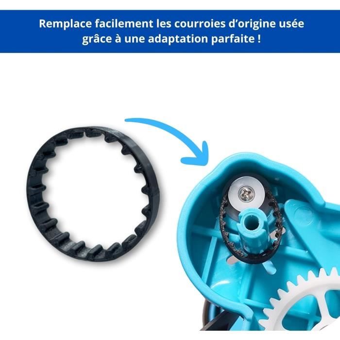 2 Courroies De Remplacement Pour Platine Vinyle - Caoutchouc Durable - Compatible Avec De Nombreux Modèles De Tourne-disques
