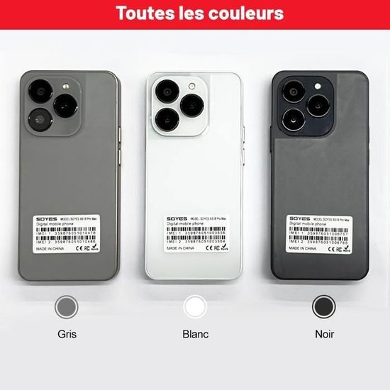 Mini Smartphone - SOYES - SOYES XS18 Pro Max - 4.3 pouces - 4G - 2