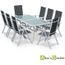 Miliboo Salon De Jardin En Resine Tressee Complet Blanc Hawai