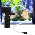 Pompe de filtre d'aquarium Mini réservoir de poissons d'aquarium pompe de filtre à oxygène à faible jet d'eau HX-200L En Stock FA001-0