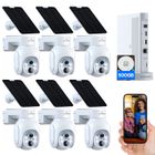 Kit Caméra de Surveillance WiFi Extérieur sans Fil CAMCAMP 4MP 10CH NVR Super vision nocturne IP66 500GB disque du