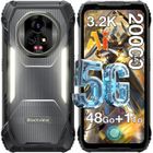 Blackview XPLORE 2 5G Smartphone Robuste 48Go + 1 To 20000mAh/120W 50MP AI Caméra 6,73'' AMOLED 120Hz IP68 Téléphone NFC GPS - Noir