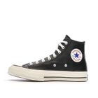 Chaussures Converse Chuck 70 en Cuir Unisexes Noir A07200C - CONVERSE - Plat - Lacets