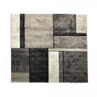 UN AMOUR DE TAPIS tapis salon 120x170 tissé gris rectangle motif géométrique BI 61