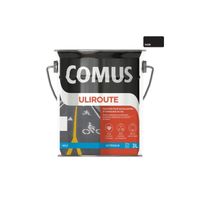 Comus - Peinture signalisation et marquage routier ULIROUTE 3L Mat satiné Noir - 12696