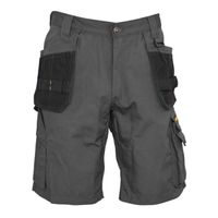 Short Stanley gris multi-poches noires 42 Gris et Noir 42 Gris et Noir