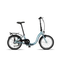 Vélo pliant PACTO SEVEN - Shimano Nexus 3 vitesses - cadre aluminium - entrée basse - unisexe - bleu