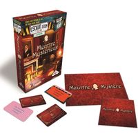 RIVIERA GAMES Coffret de jeu "Escape Game Pack extension - Meurtre Mystérieux"