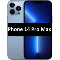 Téléphone factice - PHONEX - Apple iPhone 14 Pro Max - Couleur : Bleu Alpin