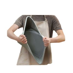 Lot De 4 Paniers Rectangulaires De Rangement Plastique – Noir, Blanc, Gris, Clair – Idéal Salle De Bain, Bureau, Cuisine