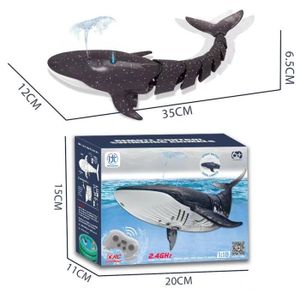 PISTOLET À EAU Spray baleine B-Jouet de pulvérisation'eau de requin et de baleine pour enfants, robots sous marins de soleil