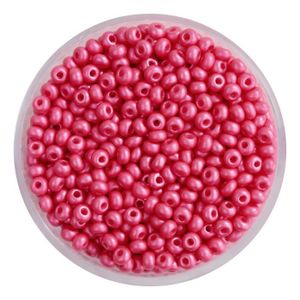 Perles Perles de splendeur PermaLux-Rocailles 2,6mm Rose foncé