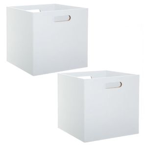 Patvingot Lot De 6 Bacs De Rangement Cubiques De 11 X 11 Cm, Paniers De Rangement