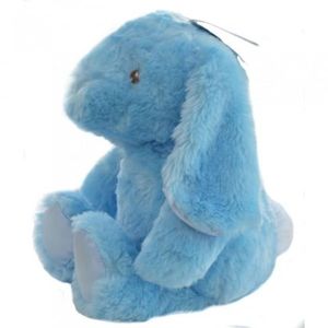peluche lapin bleu