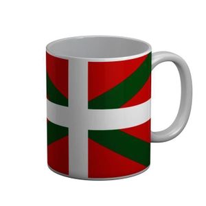 BOL Mug Céramique Drapeau Pays Basque Football Sport E