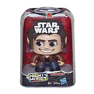 FIGURINE - PERSONNAGE Jouet - HASBRO - Mighty Muggs 10 - Star Wars - Han Solo - Têtes changeantes - Collectionnable
