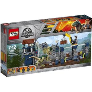 ASSEMBLAGE CONSTRUCTION Jouet - LEGO - Jurassic World - L'attaque de l'ava