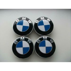 MOYEU DE ROUE Lot de 4 caches moyeu BMW 68mm classic couleur - V