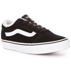 BASKET Baskets skate Vans Ward en daim et cuir pour femme