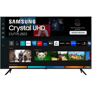 Téléviseur LCD Samsung TV LED Crystal 85CU7175U 216 cm 4K UHD Sma