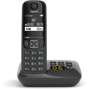 Téléphone fixe As690A - Téléphone Dect Sans Fil Avec Répondeur - 