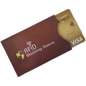 BADGE RFID - CARTE RFID Etui Rigide Carte Bancaire Anti Piratage Paiement 