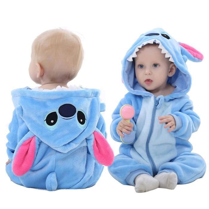 Combinaison pyjama stitch enfant